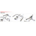 a.jun dual muffler kit ssangyong korando actyon 2012-16